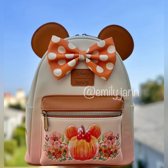 Mickey Mouse🧡Pumpkin Backpack - Picture 1 of 9